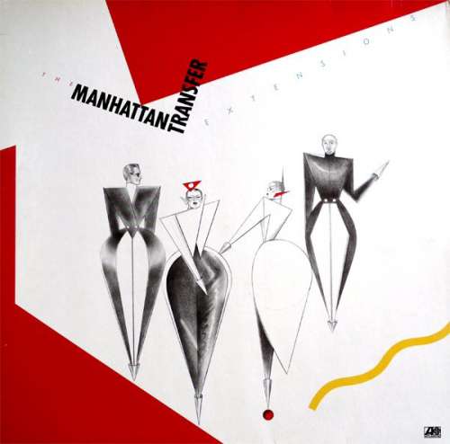 Cover The Manhattan Transfer - Extensions (LP, Album) Schallplatten Ankauf