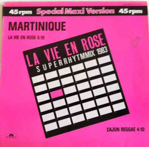 Cover Martinique (2) - La Vie En Rose (12) Schallplatten Ankauf
