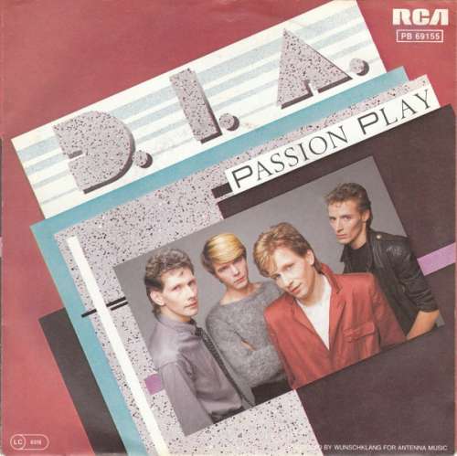 Cover D.I.A. - Passion Play (7, Single, blu) Schallplatten Ankauf