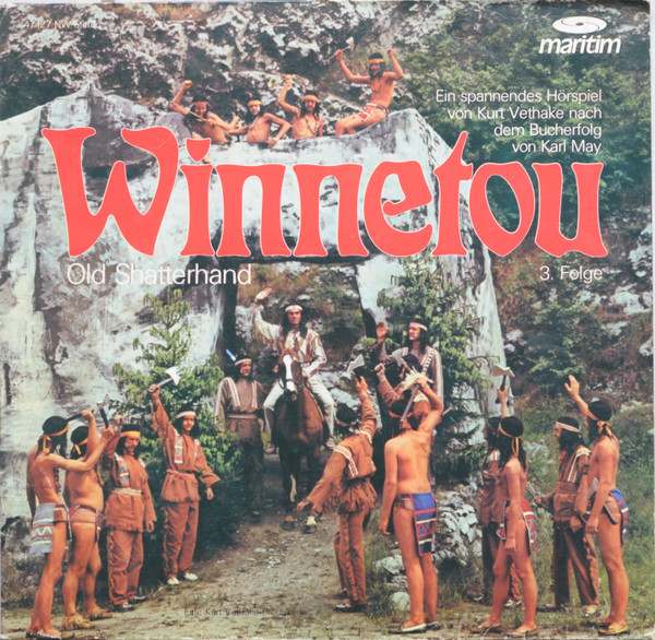 Cover Karl May - Winnetou 3. Folge (Old Shatterhand) (LP) Schallplatten Ankauf