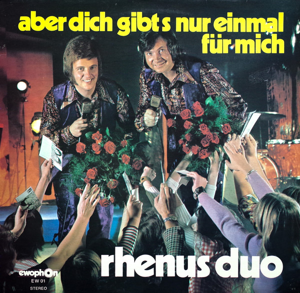 Cover Rhenus Duo - Aber Dich Gibts Nur Einmal Für Mich (LP, Album) Schallplatten Ankauf