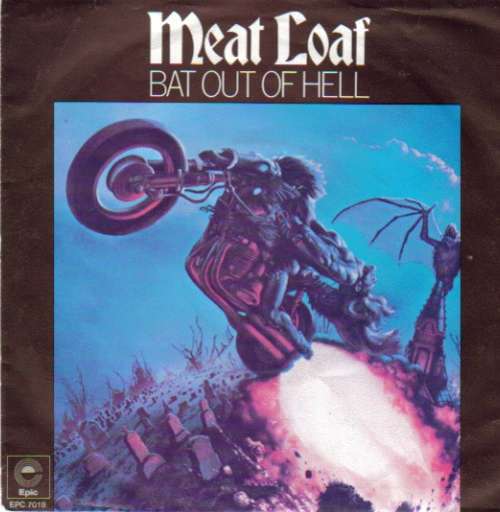 Cover Meat Loaf - Bat Out Of Hell (7, Single) Schallplatten Ankauf