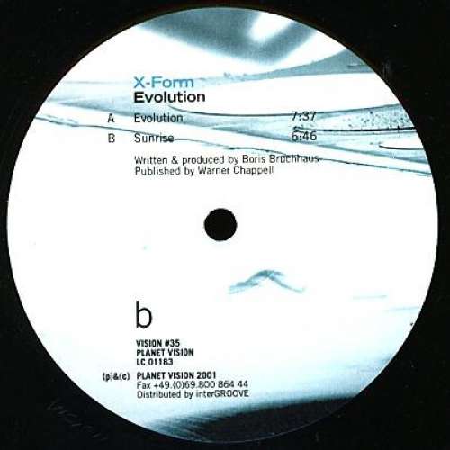 Cover X-Form - Evolution (12) Schallplatten Ankauf