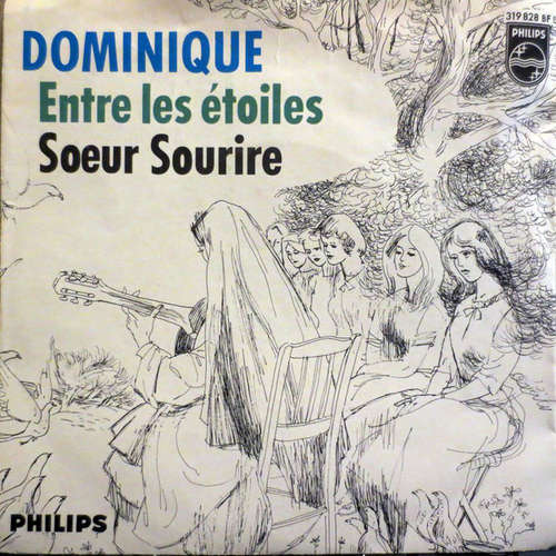 Cover Soeur Sourire - Dominique (7, Single, Mono) Schallplatten Ankauf