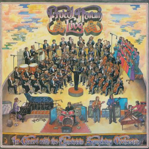 Cover Procol Harum - Live - In Concert With The Edmonton Symphony Orchestra (LP, Album, RE, Blu) Schallplatten Ankauf