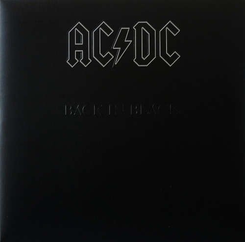 Cover AC/DC - Back In Black (LP, Album, RE, RM) Schallplatten Ankauf