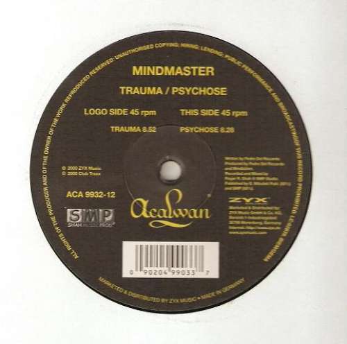 Cover Mindmaster - Trauma / Psychose (12) Schallplatten Ankauf