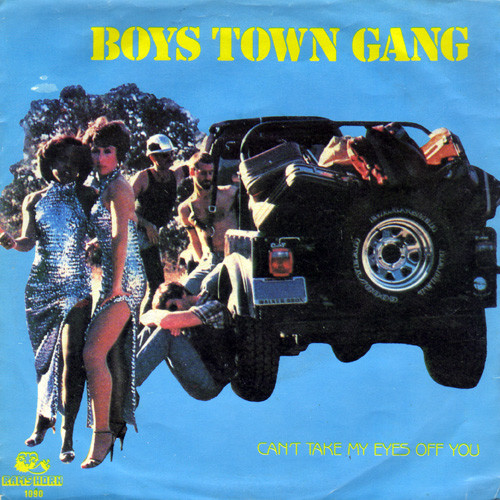 Cover Boys Town Gang - Can't Take My Eyes Off You (7, Single) Schallplatten Ankauf