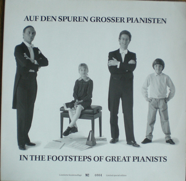 Cover Various - Auf Den Spuren Grosser Pianisten - In The Footsteps Of Great Pianists (2xLP, Album, Ltd, S/Edition) Schallplatten Ankauf