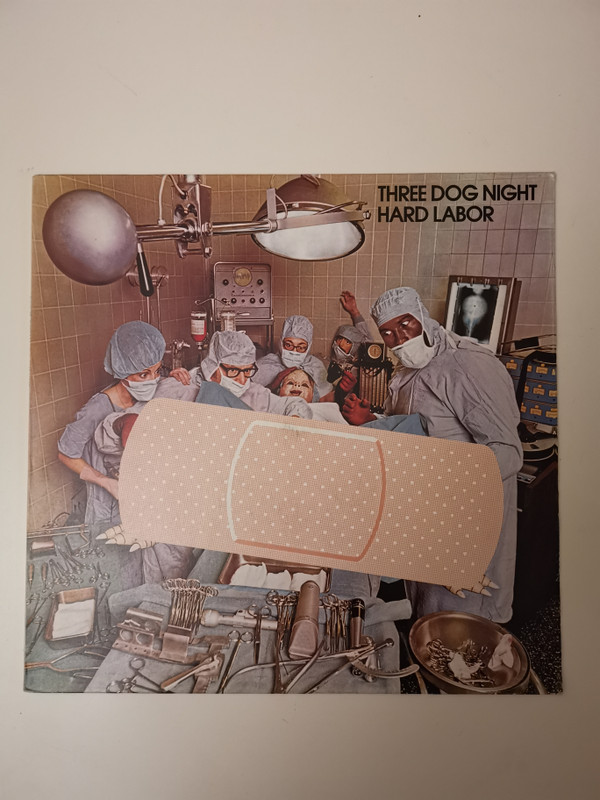Cover Three Dog Night - Hard Labor (LP, Album, RE) Schallplatten Ankauf