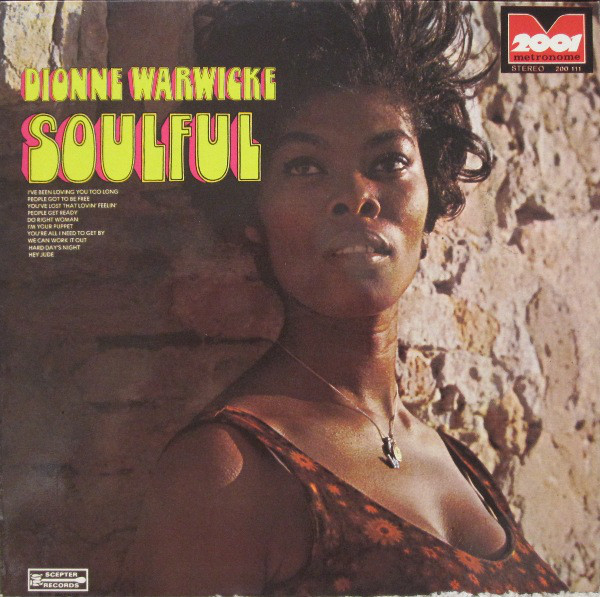 Cover Dionne Warwicke* - Soulful (LP, Album, RE) Schallplatten Ankauf
