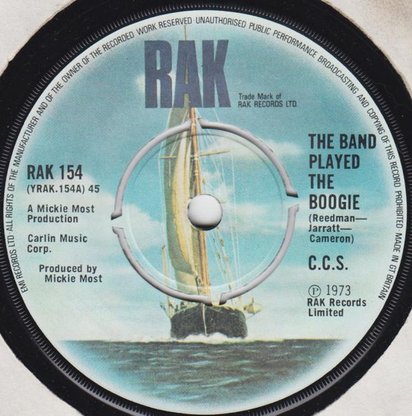 Bild C.C.S.* - The Band Played The Boogie (7, Single) Schallplatten Ankauf