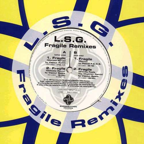 Cover L.S.G. - Fragile Remixes (12) Schallplatten Ankauf