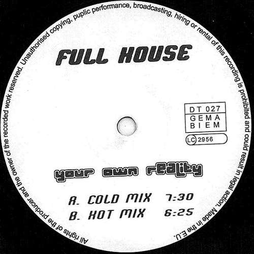 Cover Full House (3) - Your Own Reality (12) Schallplatten Ankauf