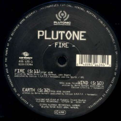 Cover Plutone - Fire (12) Schallplatten Ankauf