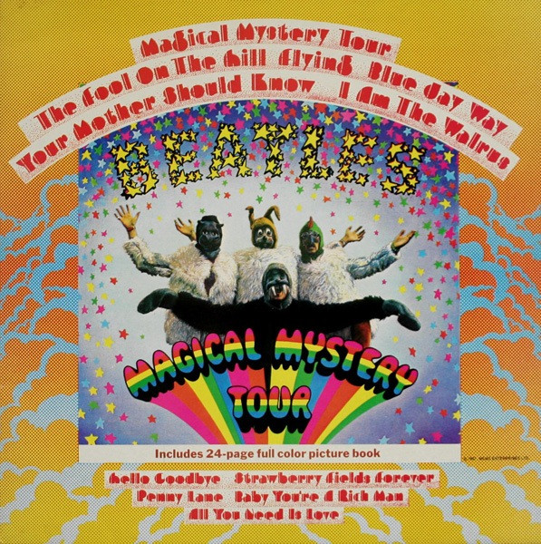Cover The Beatles - Magical Mystery Tour (LP, Comp, RE, Yel) Schallplatten Ankauf