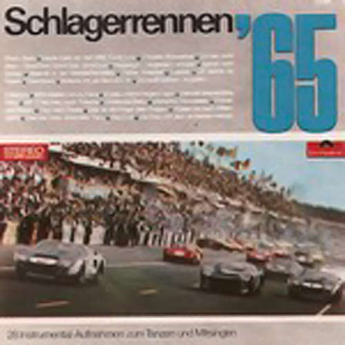 Cover Orchester Frank Nelson - Schlagerrennen '65 (LP) Schallplatten Ankauf