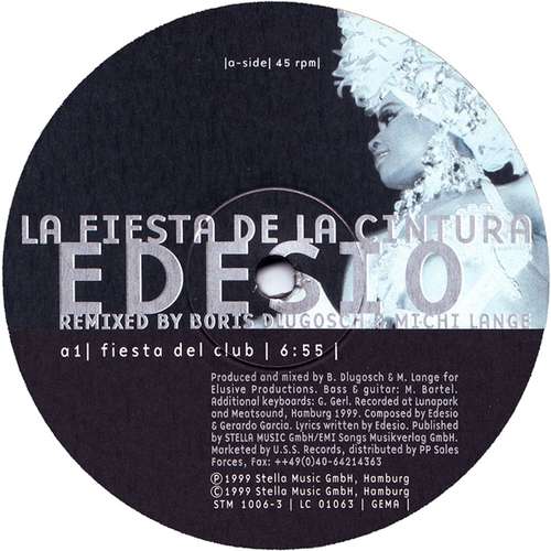 Cover Edesio - La Fiesta De La Cintura (12) Schallplatten Ankauf