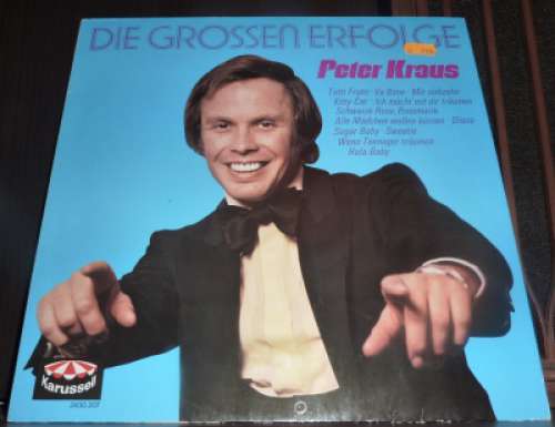 Cover Peter Kraus - Die Grossen Erfolge (LP, Comp) Schallplatten Ankauf