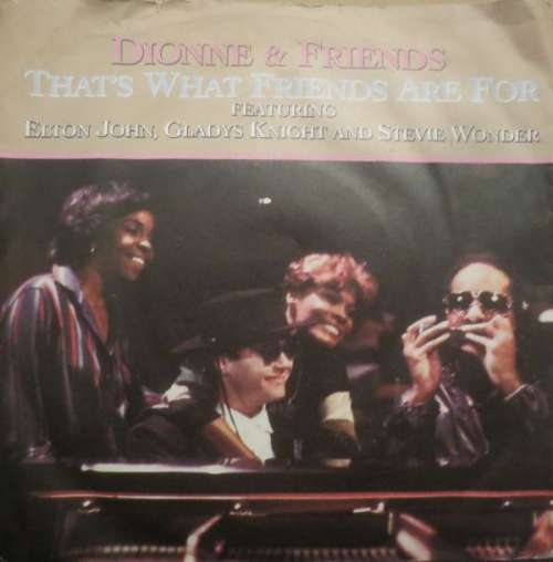 Cover Dionne & Friends featuring Elton John, Gladys Knight and Stevie Wonder - That's What Friends Are For (7, Single) Schallplatten Ankauf
