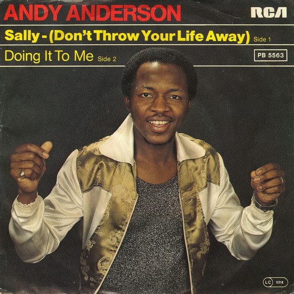Cover Andy Anderson* - Sally -  (Don't Throw Your Life Away)  (7, Single) Schallplatten Ankauf