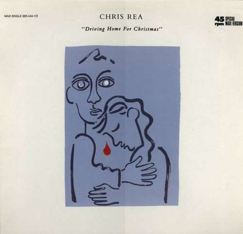 Cover Chris Rea - Driving Home For Christmas (12, Maxi) Schallplatten Ankauf