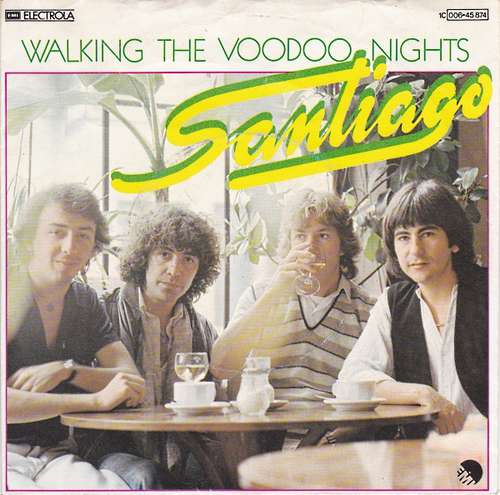 Cover Santiago (9) - Walking The Voodoo Nights (7, Single) Schallplatten Ankauf
