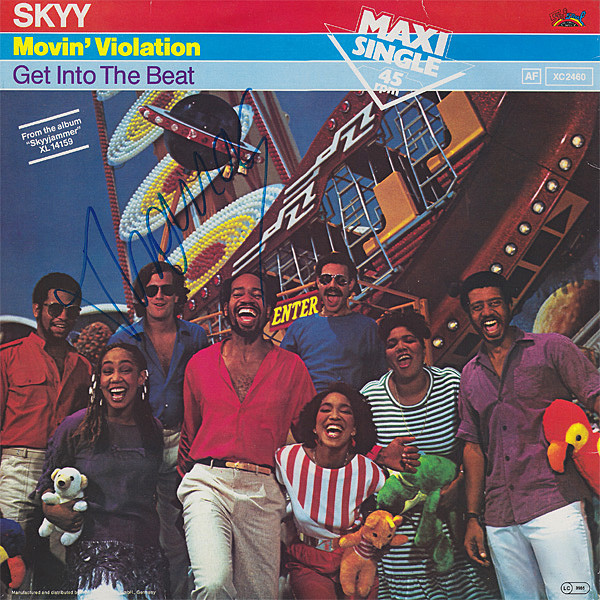 Cover Skyy - Movin' Violation / Get Into The Beat (12, Maxi) Schallplatten Ankauf