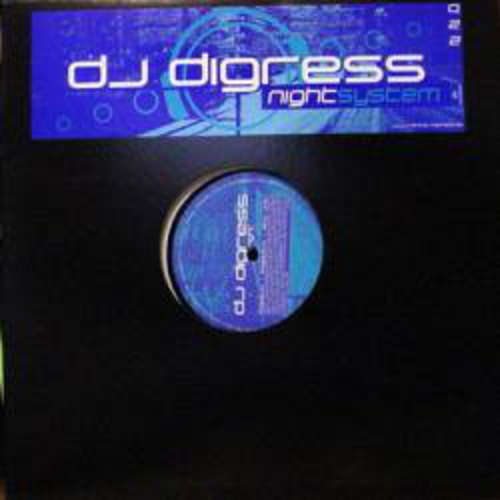 Cover DJ Digress - Night System (12) Schallplatten Ankauf