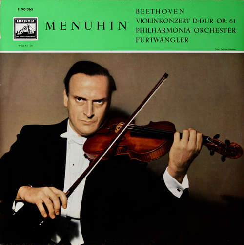 Bild Menuhin* - Beethoven* - Philharmonia Orchestra - Furtwängler* - Violinkonzert D-Dur Op. 61 (LP, Album, Mono) Schallplatten Ankauf