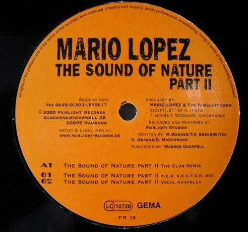 Cover The Sound Of Nature Part II Schallplatten Ankauf