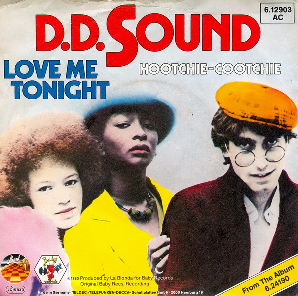 Cover D.D. Sound - Love Me Tonight (7, Single) Schallplatten Ankauf