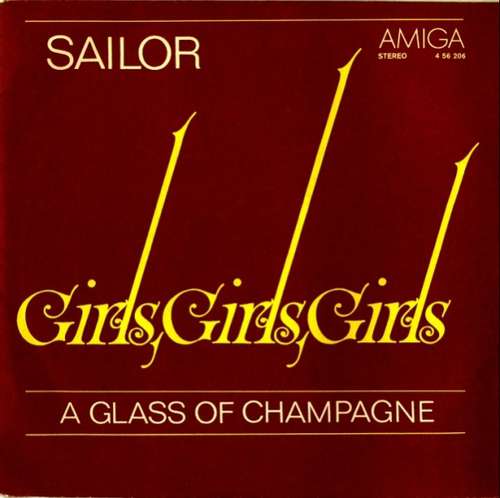 Cover Sailor - Girls, Girls, Girls (7) Schallplatten Ankauf