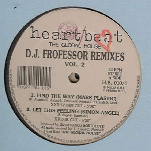 Cover DJ Professor - DJ Professor The Remixes Vol. 2 (2x12, EP) Schallplatten Ankauf