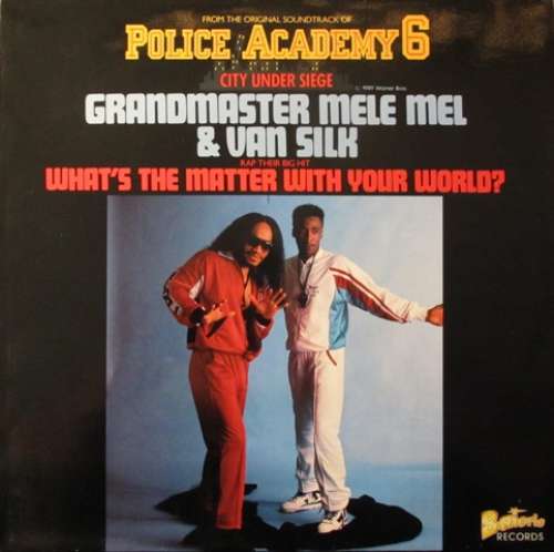 Cover Grandmaster Mele Mel* & Van Silk - What's The Matter With Your World? (12, Maxi) Schallplatten Ankauf