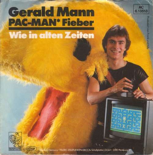 Cover Gerald Mann - Pac-Man Fieber (7, Single) Schallplatten Ankauf
