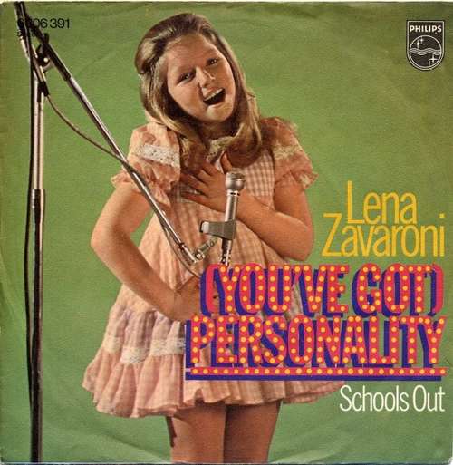 Cover Lena Zavaroni - (You've Got) Personality (7, Single) Schallplatten Ankauf