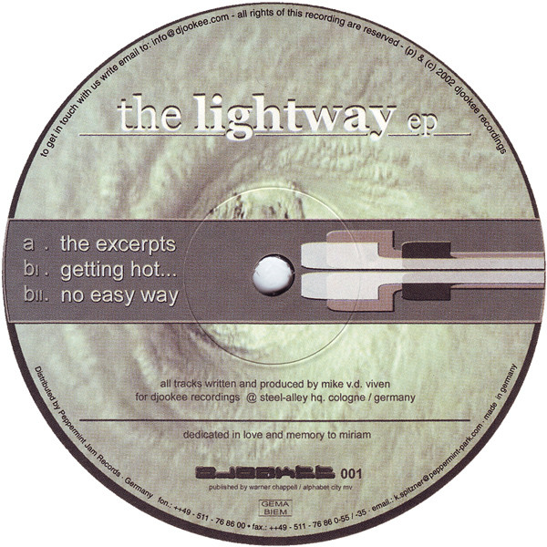 Cover Mike v.d. Viven* - The Lightway EP (12, EP) Schallplatten Ankauf