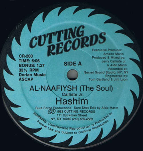 Cover Hashim - Al-Naafiysh (The Soul) (12) Schallplatten Ankauf