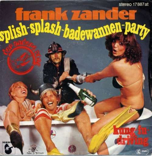 Cover Frank Zander - Splish-Splash-Badewannen-Party  (7, Single) Schallplatten Ankauf