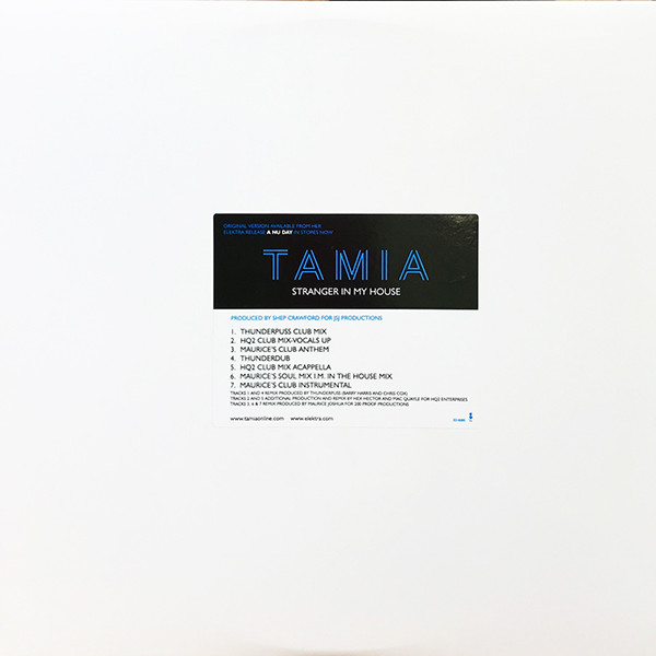 Cover Tamia - Stranger In My House (2x12, Promo) Schallplatten Ankauf