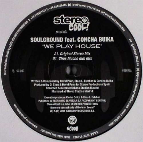 Cover Soulground Feat. Concha Buika - We Play House (12) Schallplatten Ankauf
