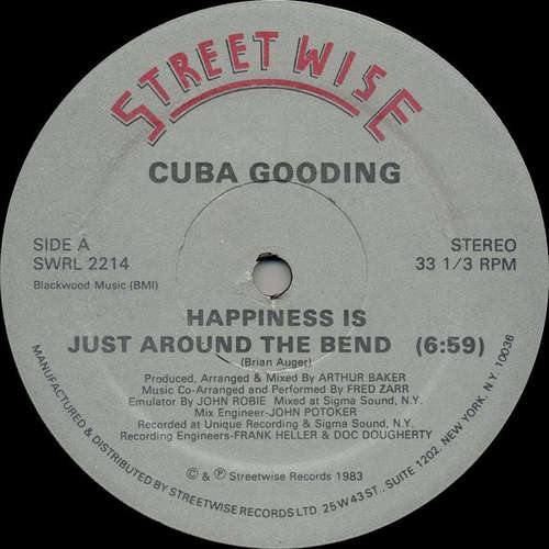 Cover Cuba Gooding - Happiness Is Just Around The Bend (12) Schallplatten Ankauf