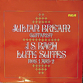 Cover Julian Bream, J. S. Bach* - J. S. Bach Lute Suites Nos. 1 And 2 (LP, Album) Schallplatten Ankauf