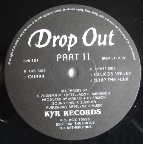 Cover Drop Out - Part 2 (12) Schallplatten Ankauf