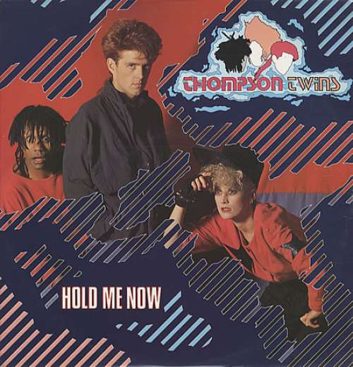 Cover Thompson Twins - Hold Me Now (12, Single, Blu) Schallplatten Ankauf