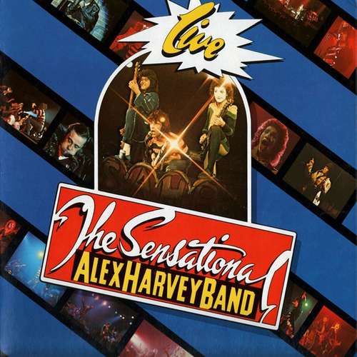 Cover The Sensational Alex Harvey Band - Live (LP, Album) Schallplatten Ankauf