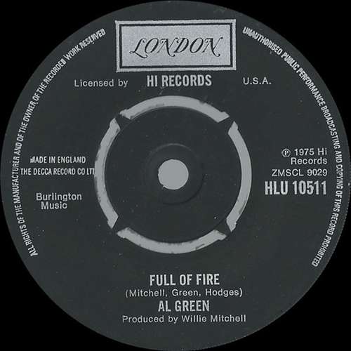 Cover Full Of Fire / Could I Be The One Schallplatten Ankauf