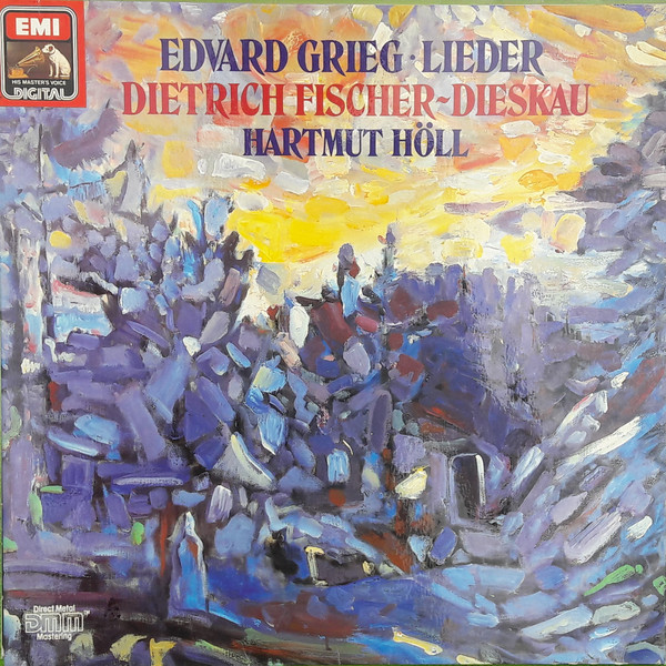 Cover Edvard Grieg, Dietrich Fischer-Dieskau, Hartmut Höll - Lieder (LP) Schallplatten Ankauf