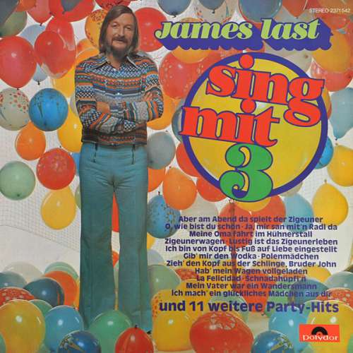 Cover James Last - Sing Mit 3 (LP, Album) Schallplatten Ankauf